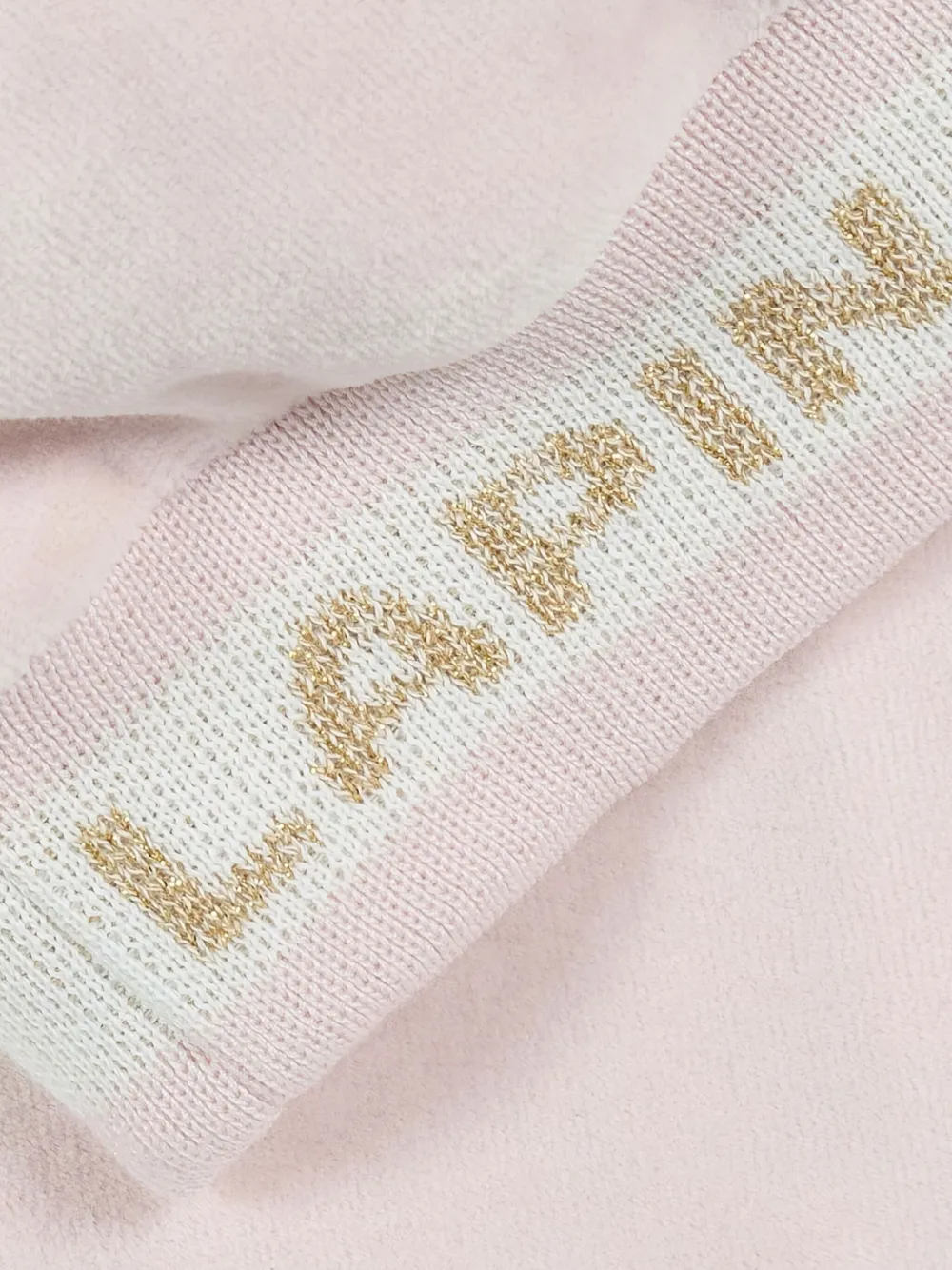 Lapin House Trainingspak met bloemenprint en capuchon Roze