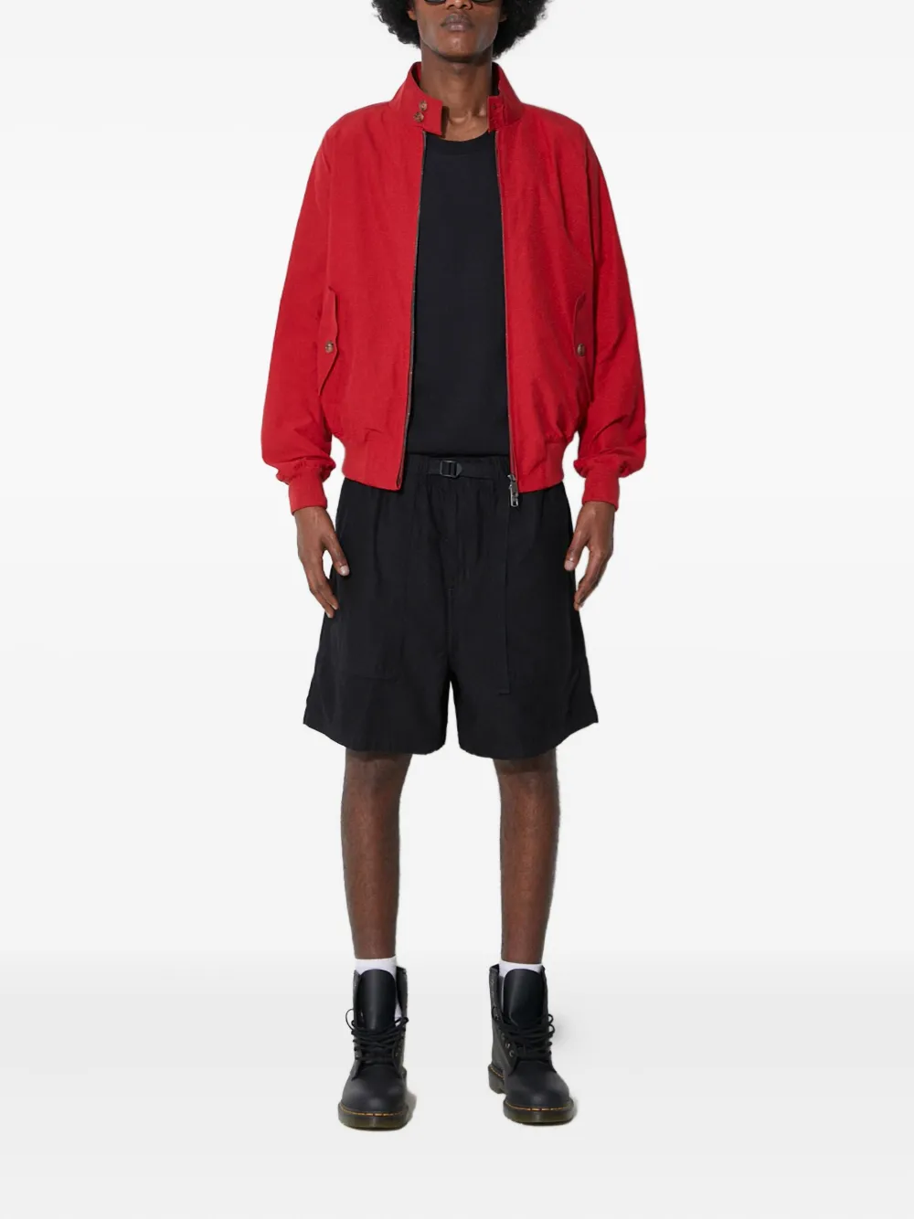 Baracuta Zip-front Jacket In Red