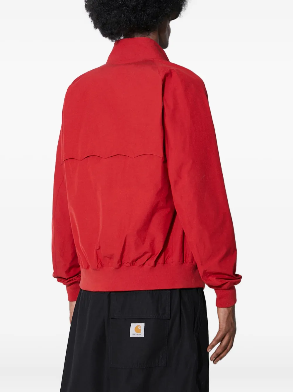 Baracuta Zip-front Jacket In Red