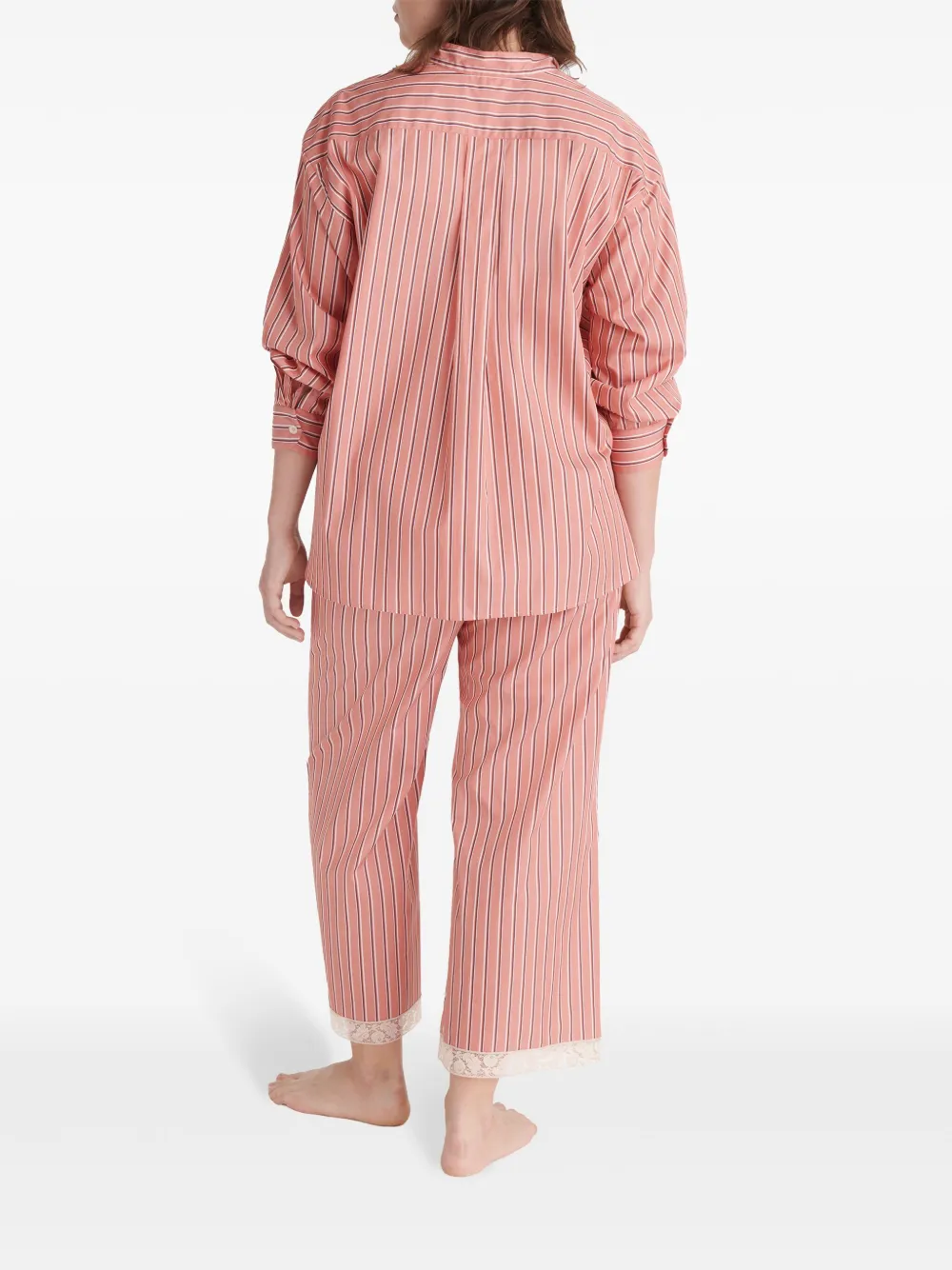 Eres Bonheur Pyjama Shirt In Pink
