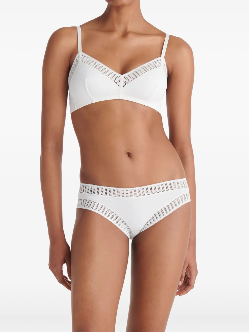 ERES Madeleine Graphic triangel bh Wit