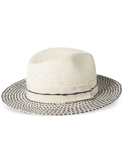 ERES Candice woven-design hat