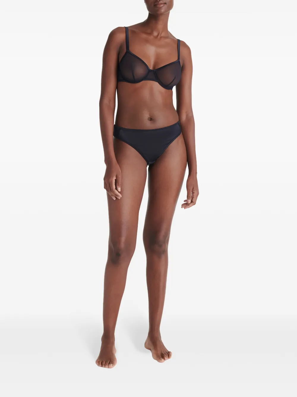  Eres Splendide Tanga Briefs - Black 