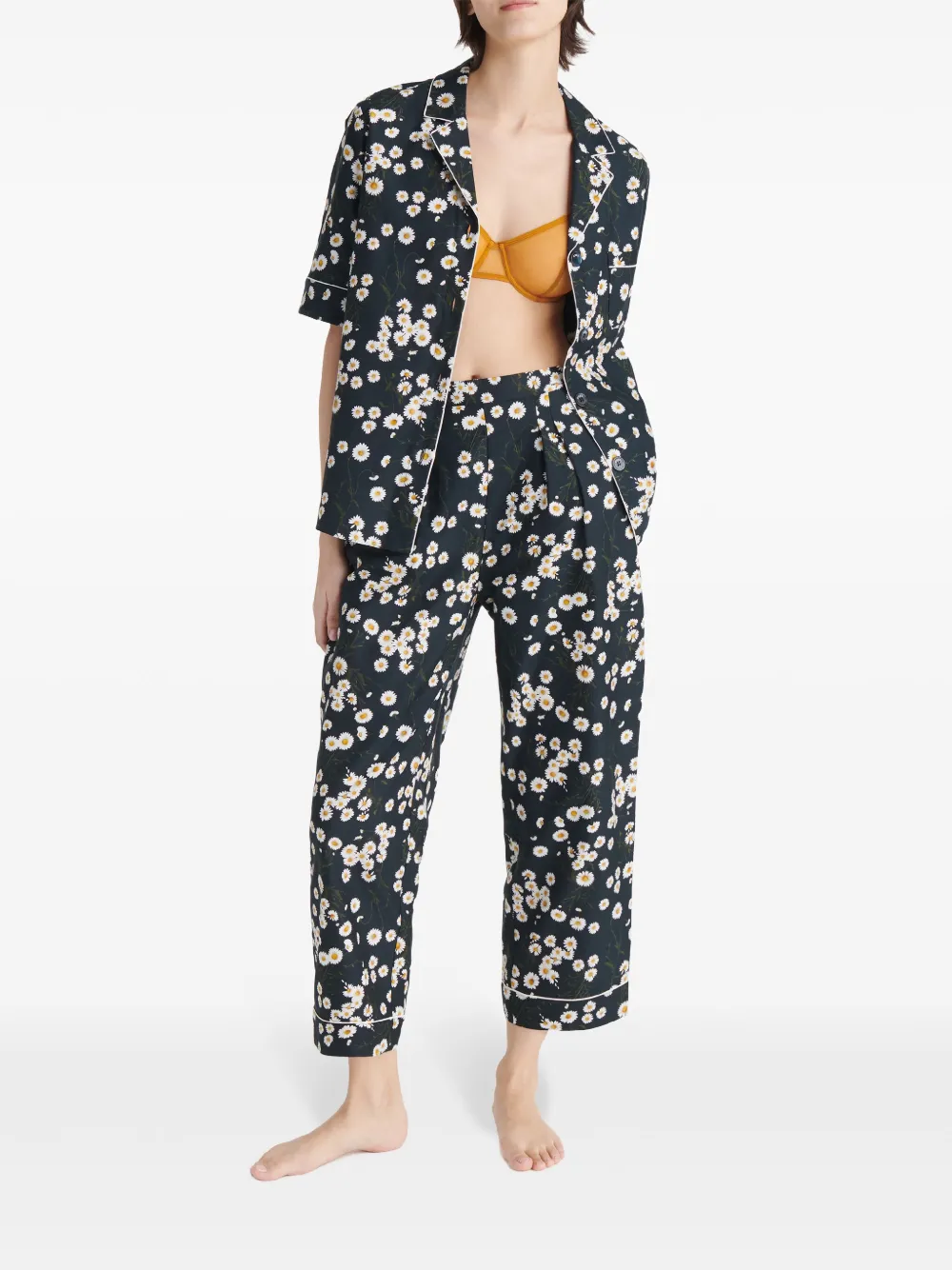 ERES Je t'aime pyjamashirt Zwart