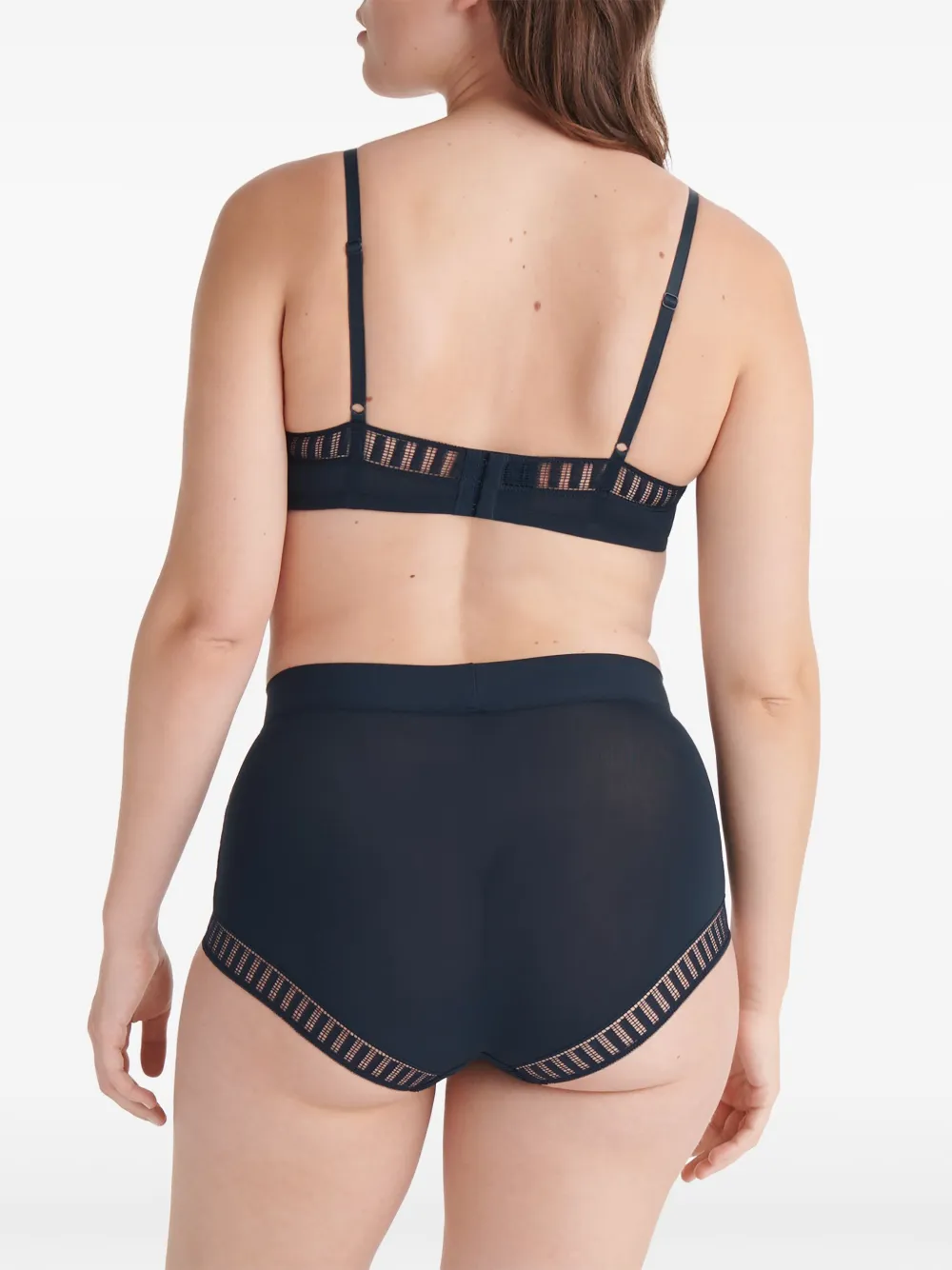 ERES Solange Graphic high waist slip Blauw