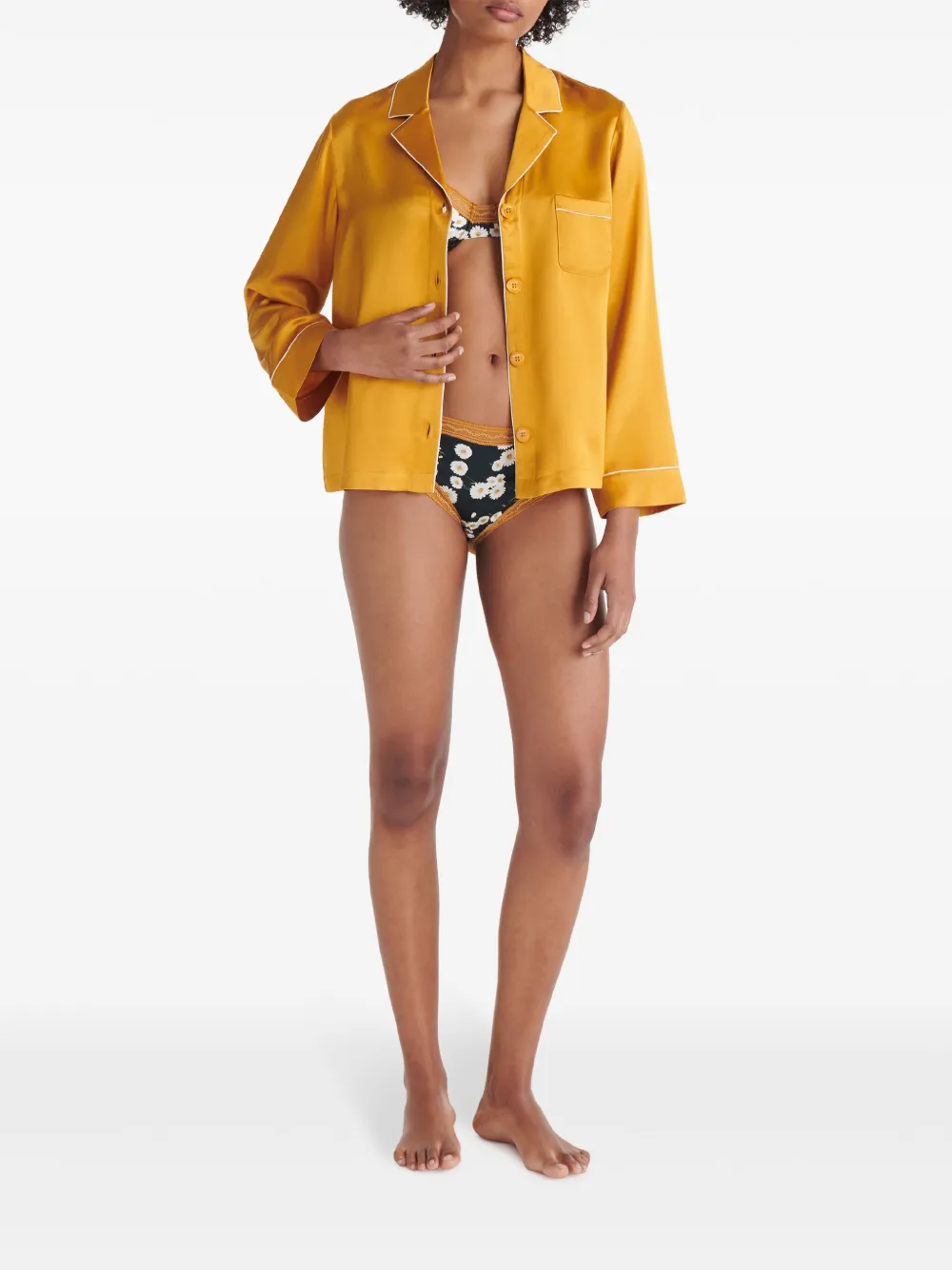 ERES Convive pyjamashirt Geel