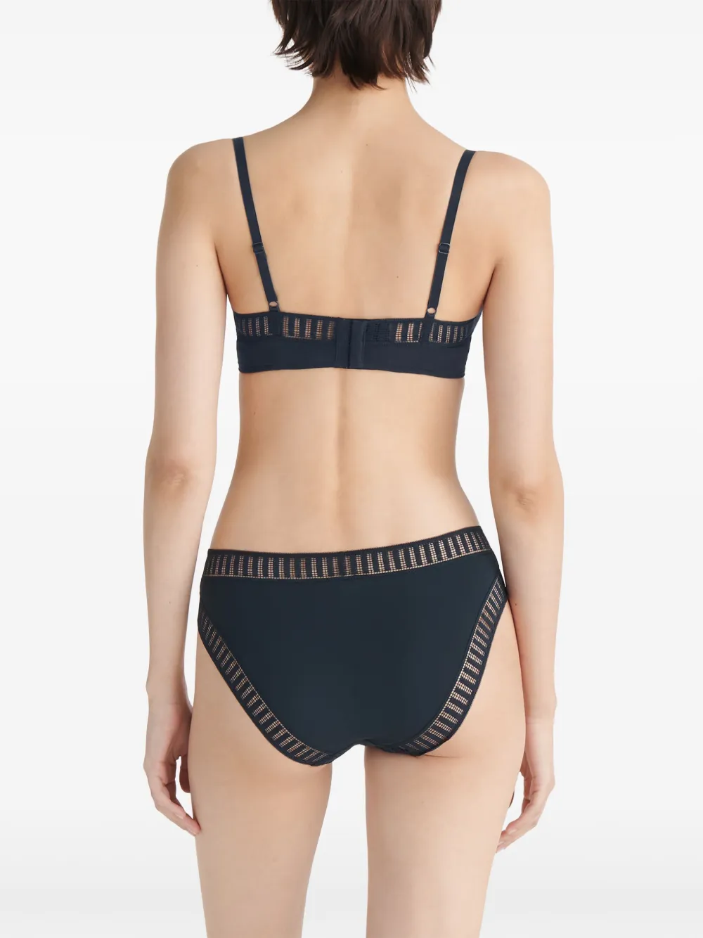 ERES Jacky slip met grafische print Blauw