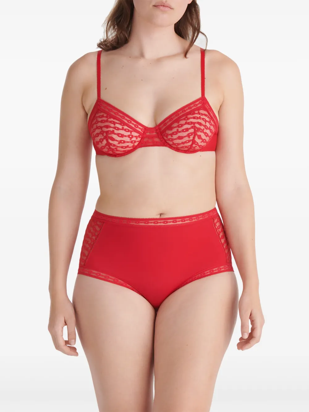ERES Nuée high waist slip Rood