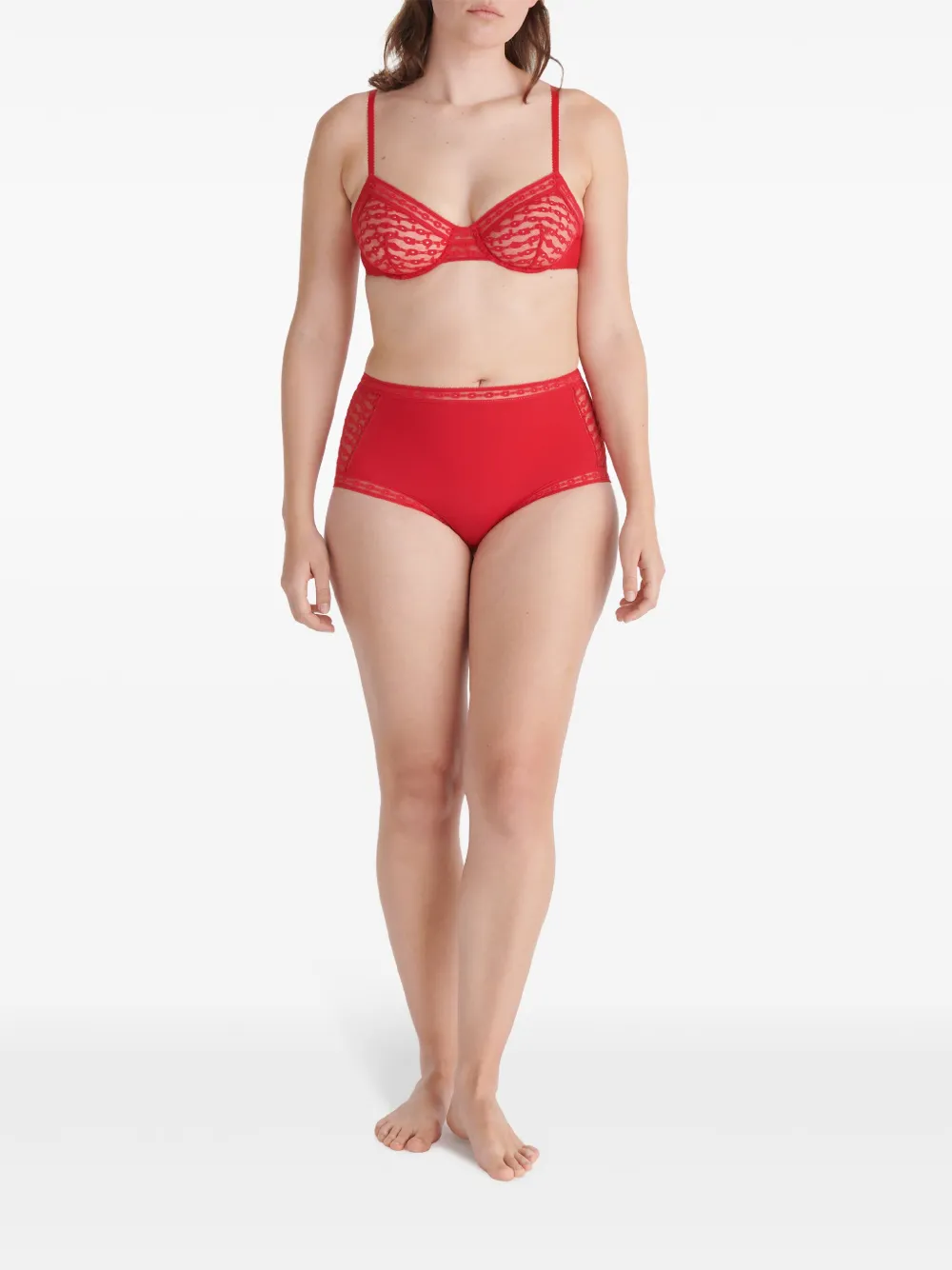 ERES Nuée high waist slip Rood