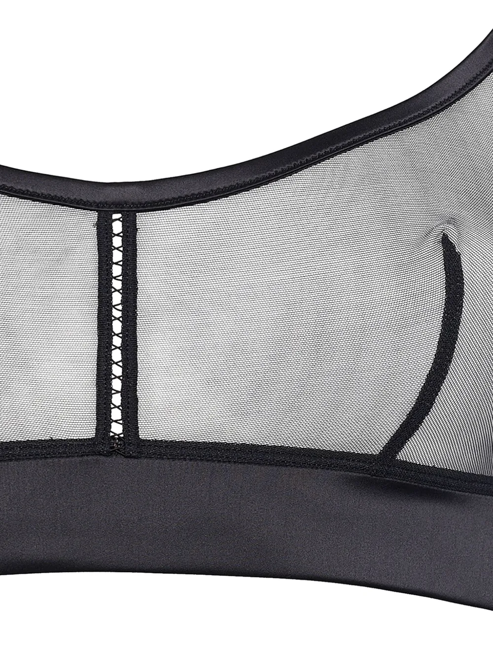 Shop Eres Muse Crop Top Bra In Black