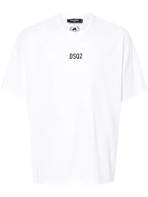 DSQUARED2 playera con logo estampado