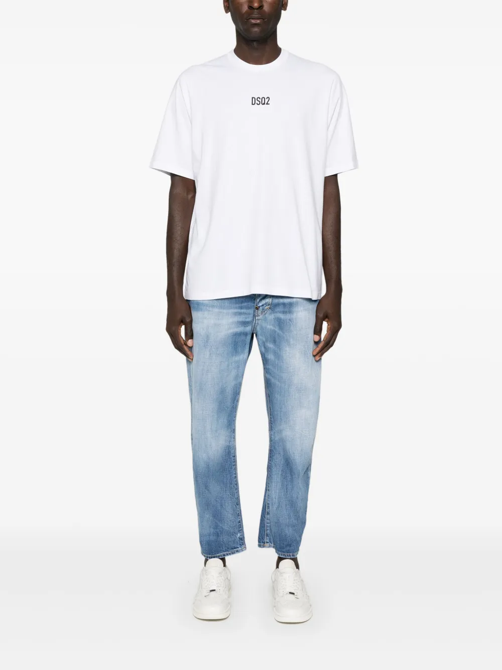 DSQUARED2 logo-print cotton T-shirt | T-Shirts | Image 2