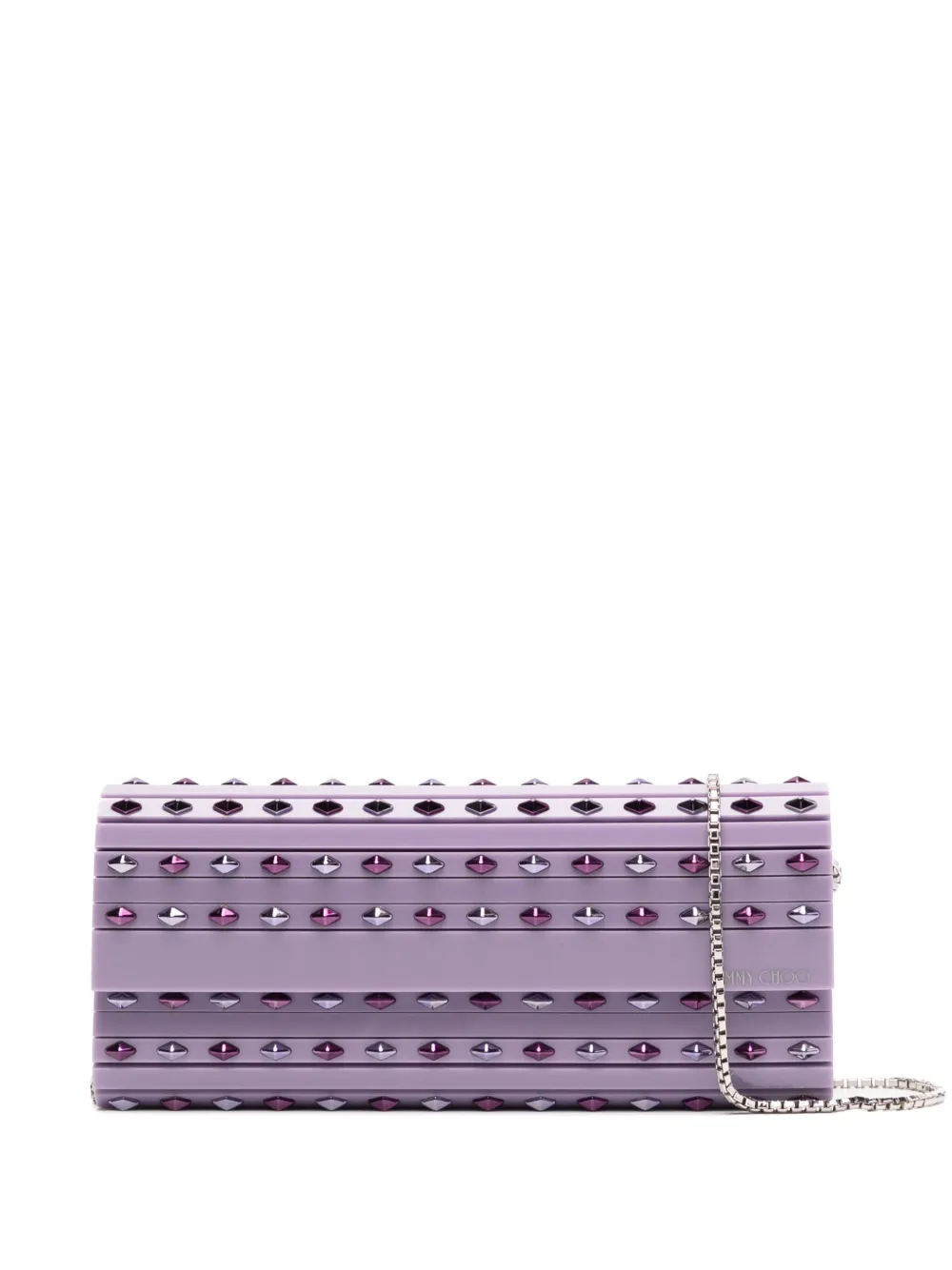 Jimmy Choo Sweetie clutch bag | Purple | Image 1