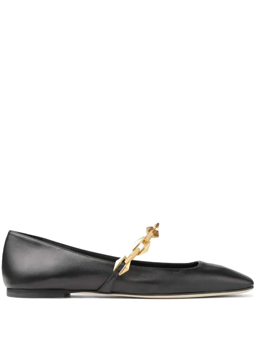 Jimmy Choo Flats In Black