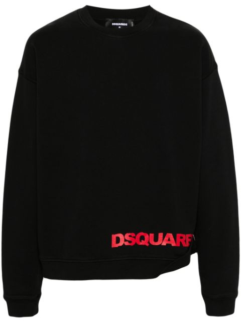 DSQUARED2 logo-print cotton sweatshirt Men