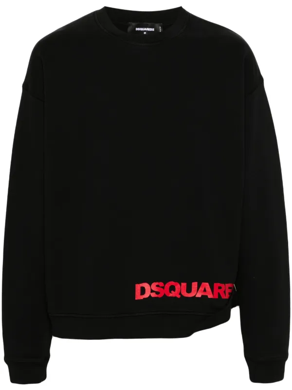 DSQUARED2 ロゴ スウェットシャツ | ブラック | FARFETCH JP 