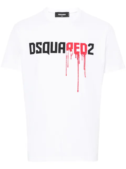 DSQUARED2 logo-print cotton T-shirt 