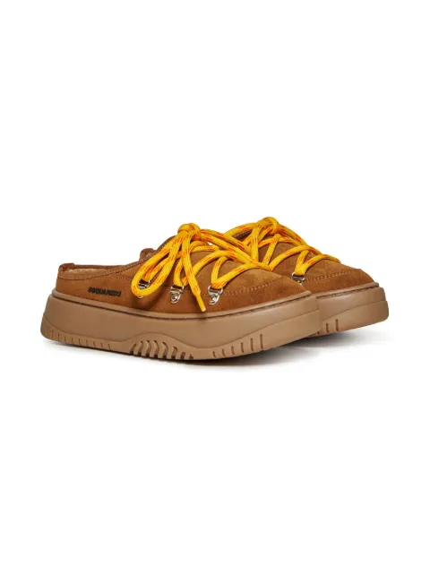 DSQUARED2 KIDS lace-up slippers