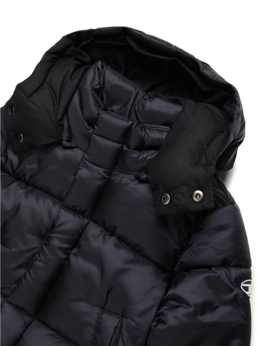 Diesel Kids Jack met logopatch Zwart