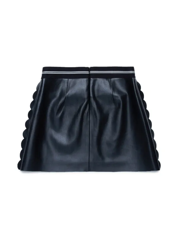 Marni Kids logo-waistband Skirt | Black | FARFETCH Marni Kids logo-waistband Skirt | Black | FARFETCH