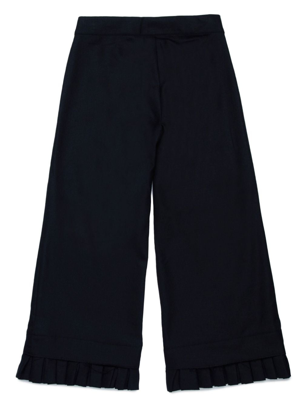 Marni Kids Broek met geborduurd logo - Zwart