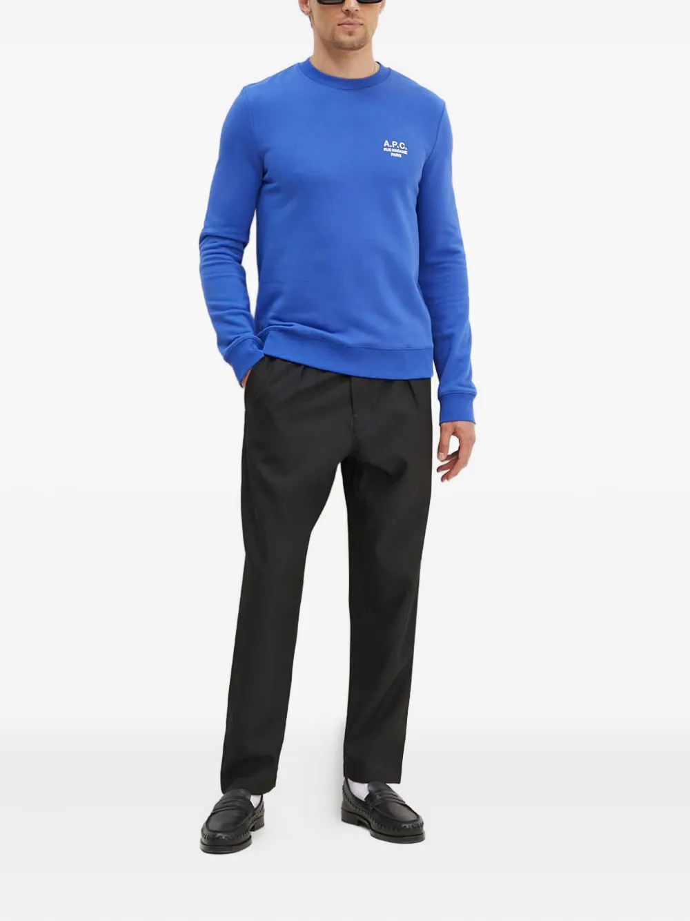 A.P.C. logo-embroidered crew-neck sweatshirt | Sweatshirts | Image 2