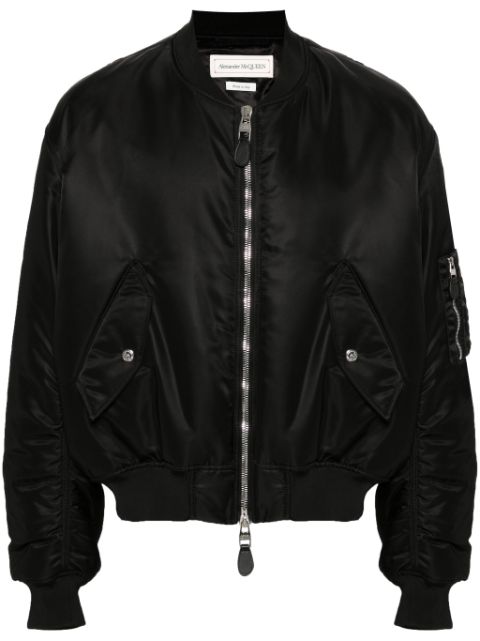 Alexander McQueen padded bomber jacket Men