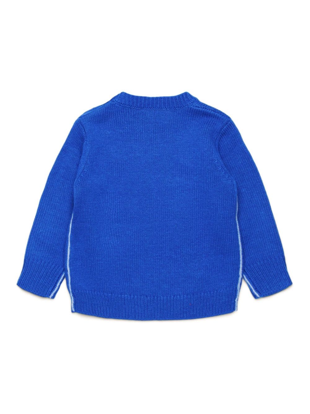 Diesel Kids Oval D trui met ronde hals - Blauw