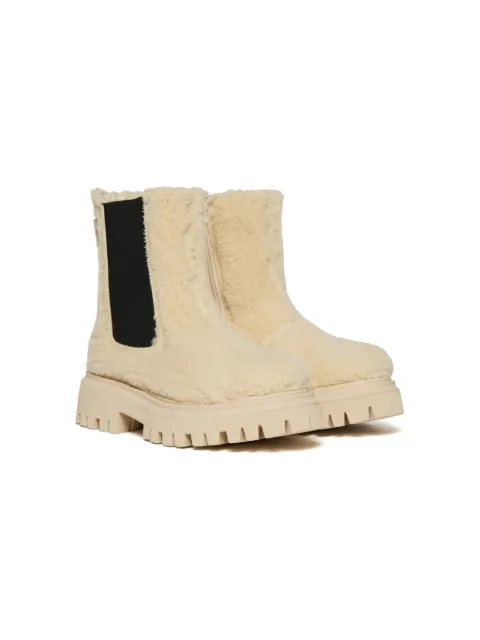 Marni Kids botines con forro texturizado