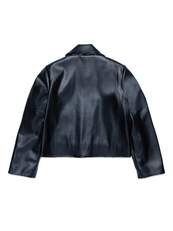 Marni Kids スカラップカラー ジャケット | ブラック | FARFETCH JP
