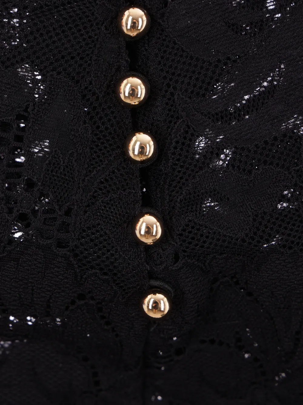 Rabanne Lace-embroidered Midi Skirt In Black