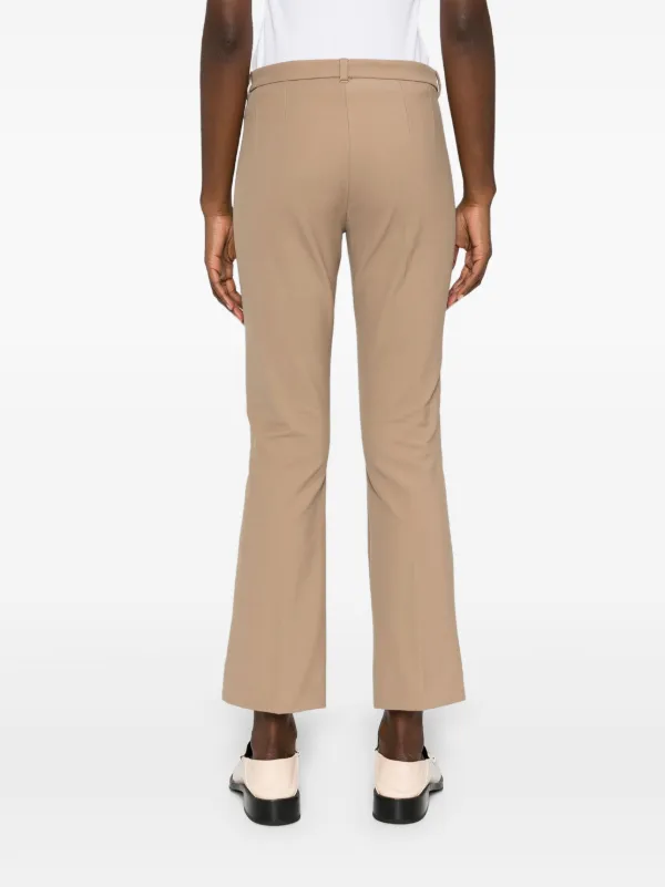 パンツ S MAX MARA UMANITA PANTS Stretch cotton-blend trousers, black | 