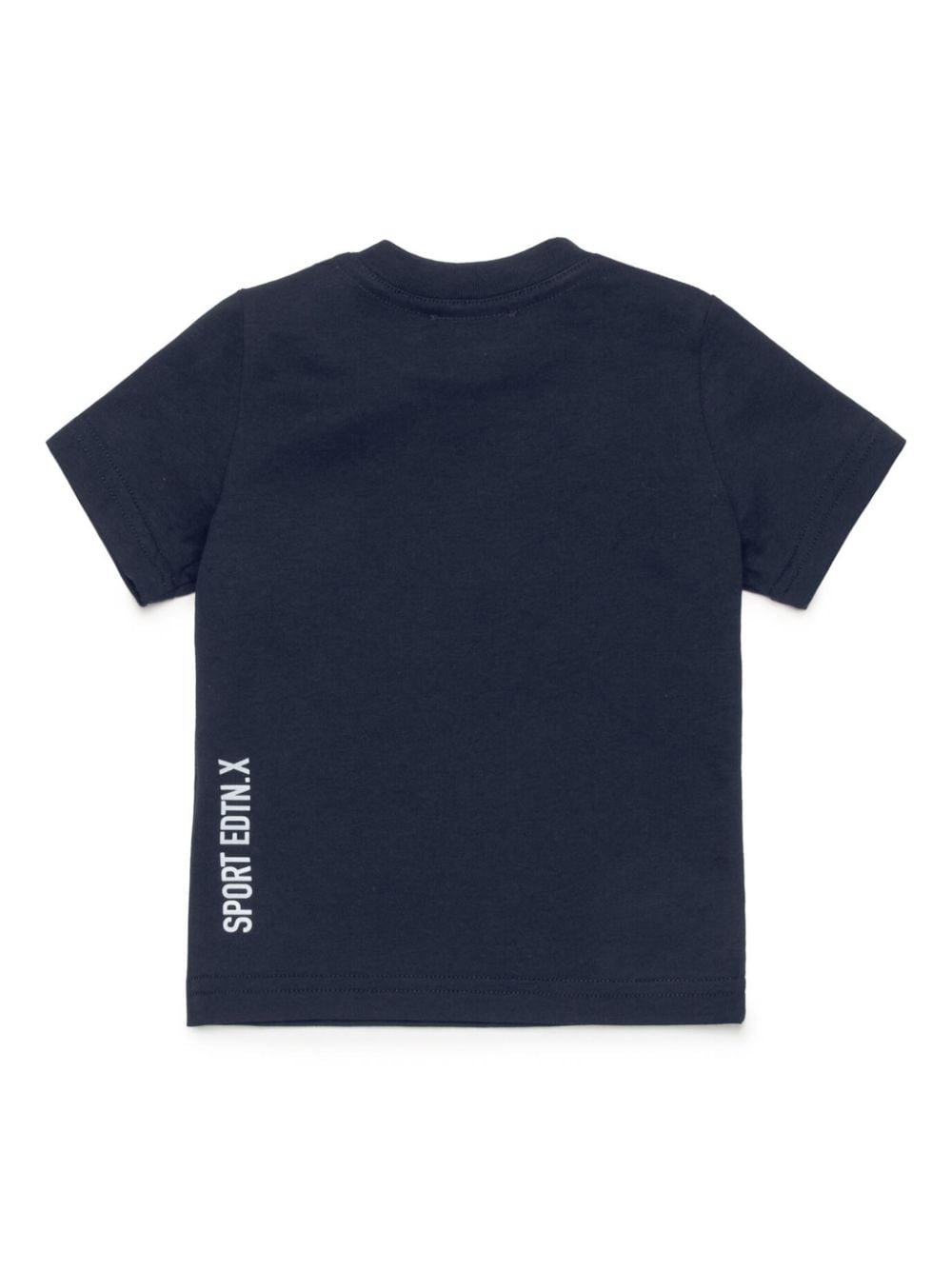 DSQUARED2 KIDS Katoenen T-shirt met logoprint - Blauw