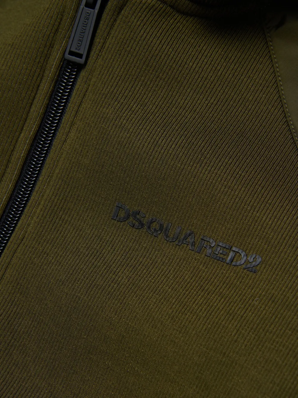 DSQUARED2 KIDS Jack met contrasterende mouwen Groen