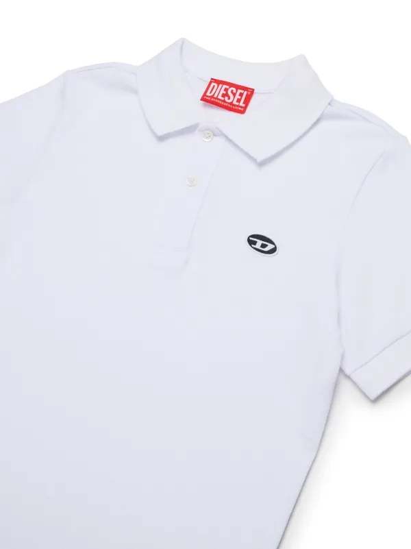 Diesel Kids Oval D ポロシャツ | ホワイト | FARFETCH JP