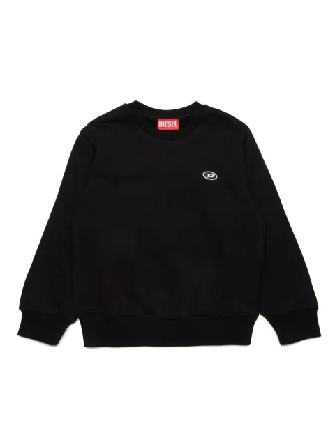 Diesel Kids Oval D cotton sweatshirt