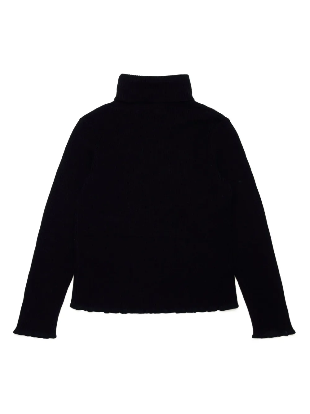MM6 Maison Margiela Kids Trui met geborduurd logo - Zwart