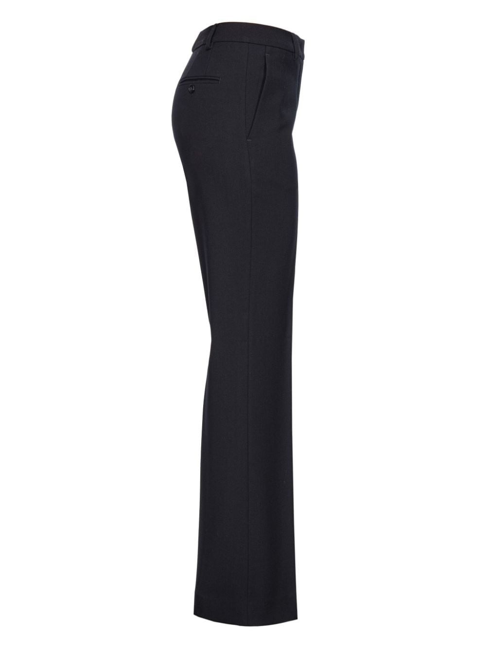 Shop Pinko Paraguay Straight-leg Trousers In Black