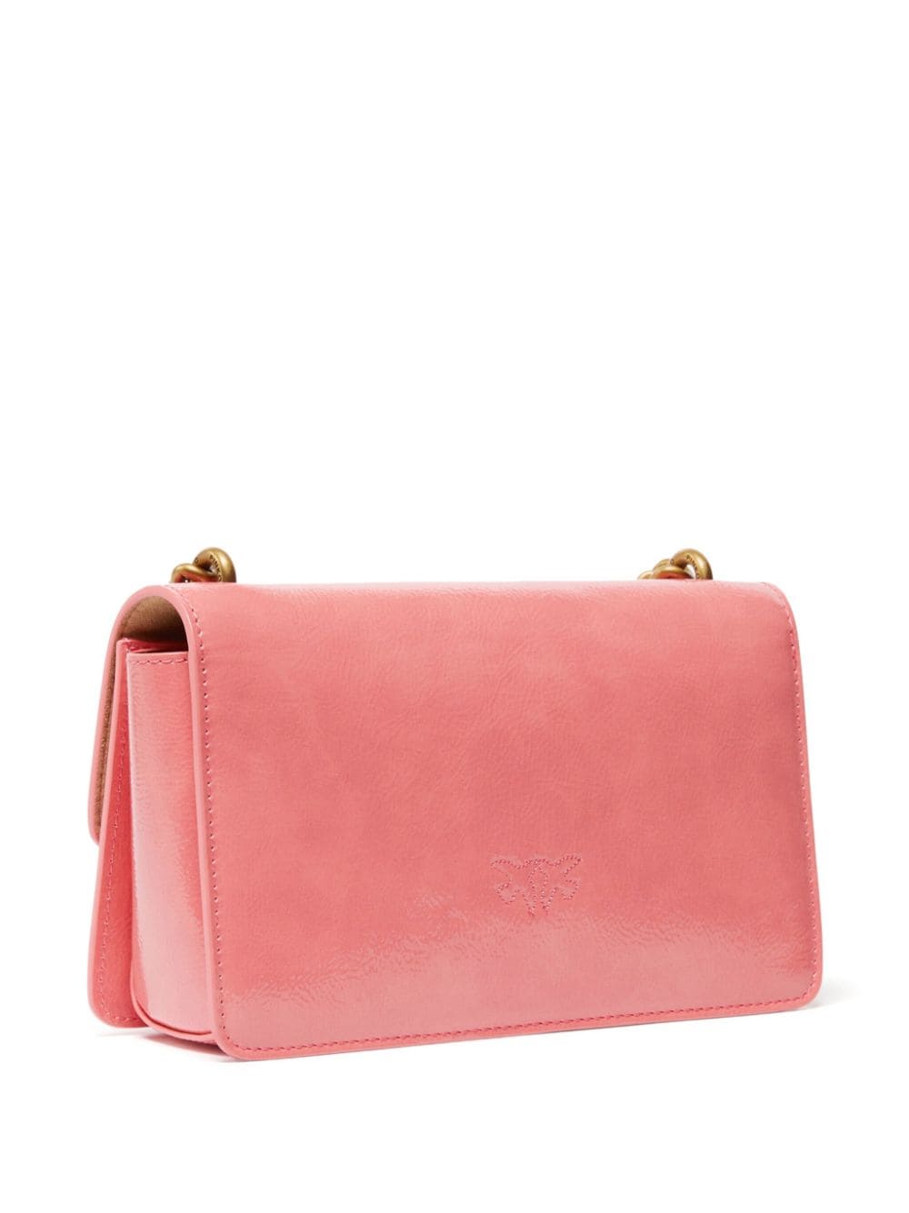 Shop Pinko Mini Love One Crossbody Bag In N89q