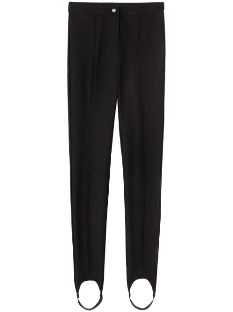 PINKO creased straight-leg trousers