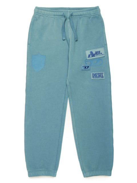 Diesel Kids pants con aplique del logo