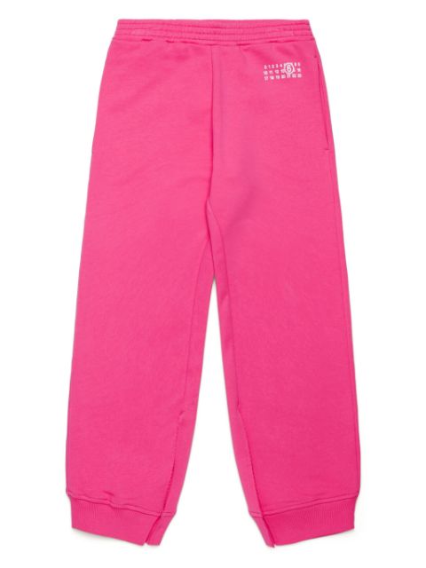 MM6 Maison Margiela Kids Numbers-motif track pants