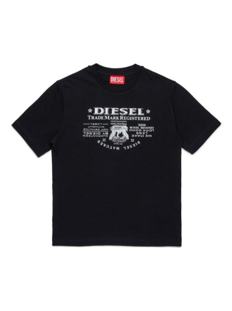 Diesel Kids T-Shirt mit Jacron-Print