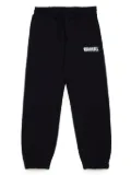 Diesel Kids logo-print cotton track pants - Black