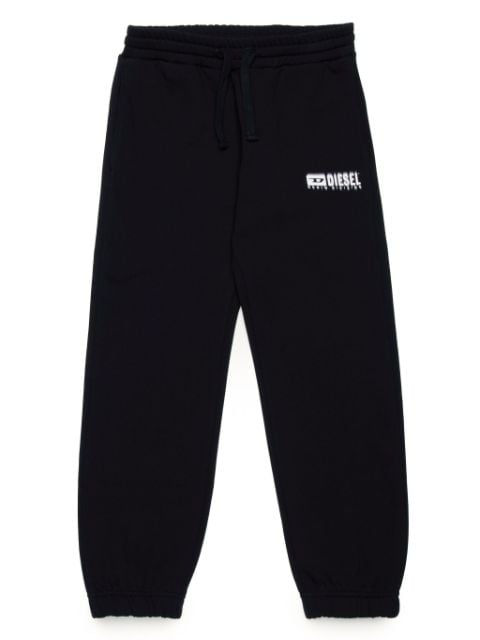 Diesel Kids logo-print cotton track pants