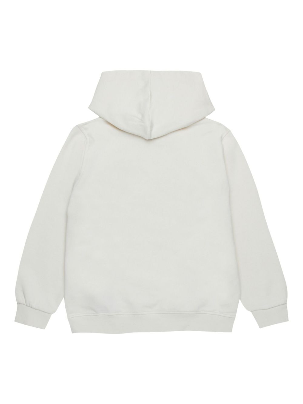 Diesel Kids logo-embroidered hoodie - White