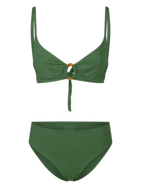 Fisico ring-detail bikini