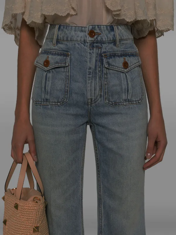 【Zimmermann】Raie cropped flared jeans Zimmermann Raie cropped flared jeans Zimmermann
