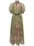 ZIMMERMANN Ottie Swing maxi dress - Green