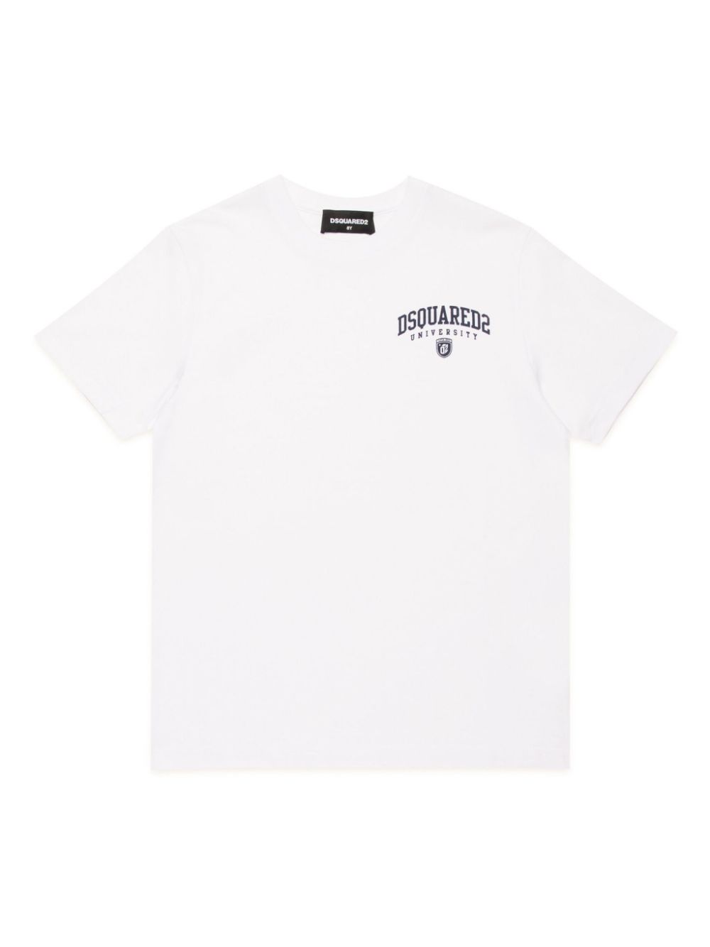 DSQUARED2 KIDS logo-print cotton T-shirt - White